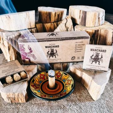 Wanchako Peruvian Palo Santo Incense- 12pk 